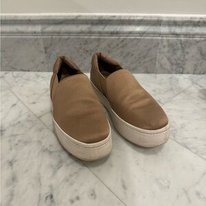 Vince satin platform sneakers